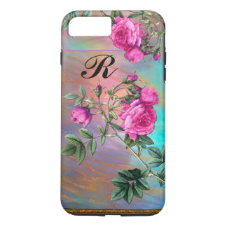 Flintz Rose Monogram Plus iPhone 8 Plus/7 Plus Case