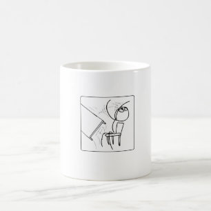 Flip a Table Meme Coffee Mug