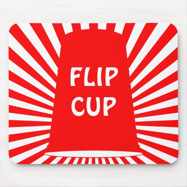 flip cup mouse pad (Front)
