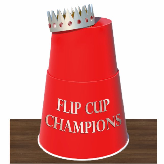 Flip Cup Trophy Cutout (Front)