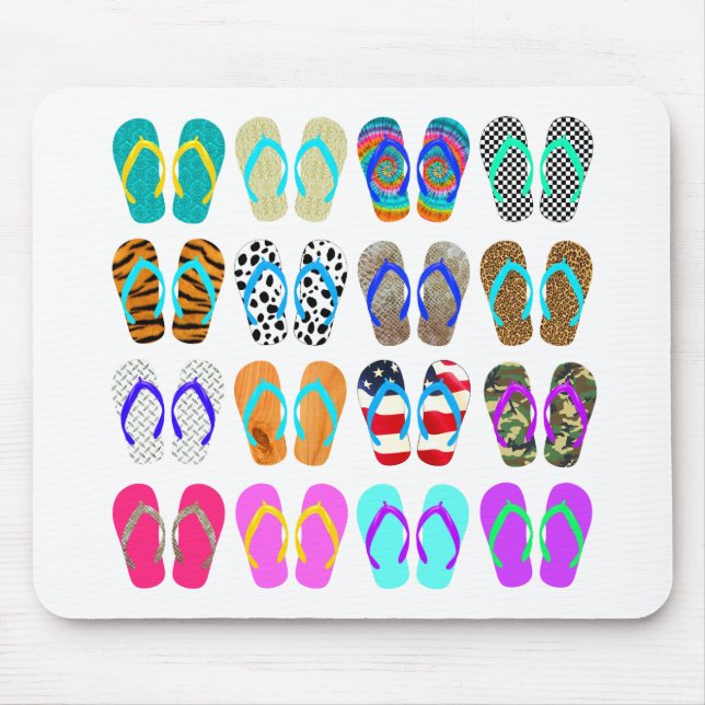 Flip-Flop Chart Mouse Pad (Front)