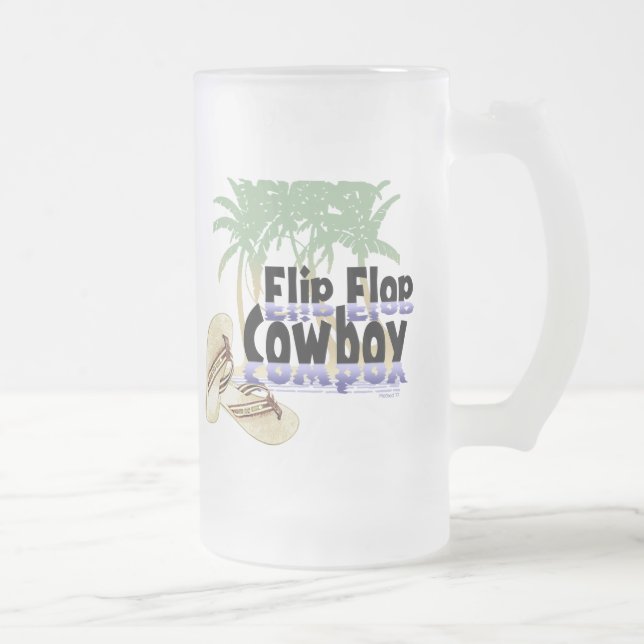 Flip Flop Cowboy Mug (Right)