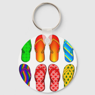 Flip-Flop Fun Keychain