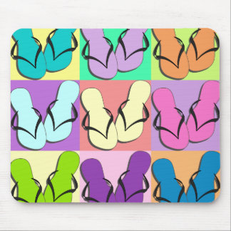 Flip Flop Parade Mousepad