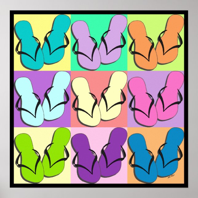 Flip Flop Parade Poster (Front)