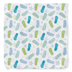 Flip Flop Pattern Bandana