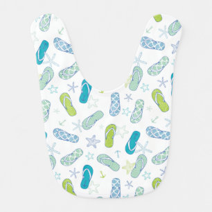 Flip Flop Pattern Bib