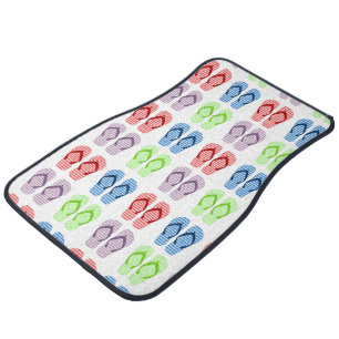 Flip Flop Pattern Car Mats