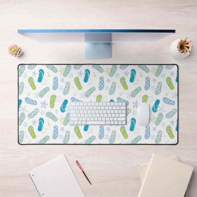 Flip Flop Pattern Desk Mat (Office 1)