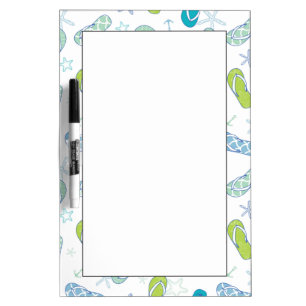 Flip Flop Pattern Dry-Erase Board