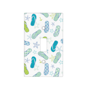 Flip Flop Pattern Light Switch Cover