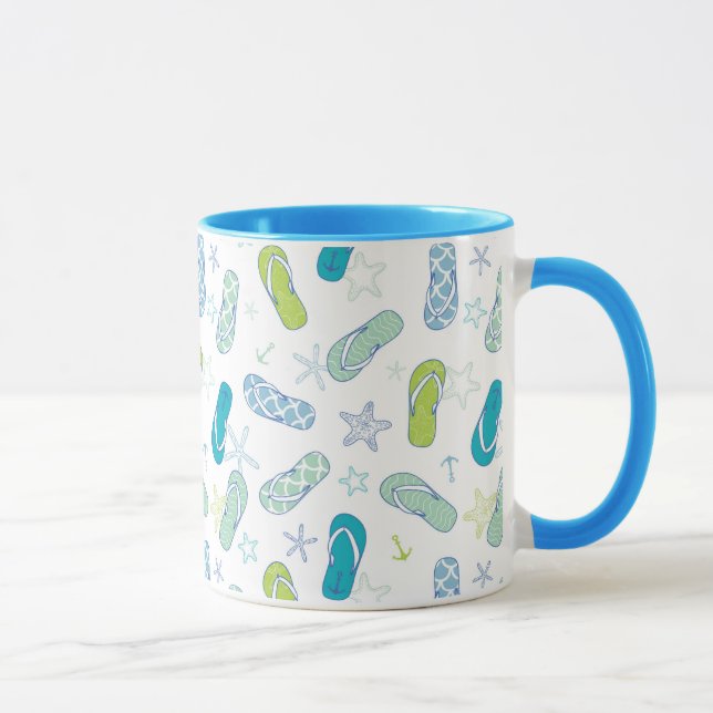 Flip Flop Pattern Mug (Right)