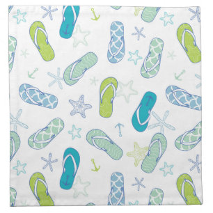 Flip Flop Pattern Napkin