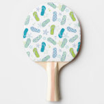 Flip Flop Pattern Ping Pong Paddle