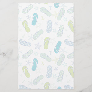 Flip Flop Pattern Stationery