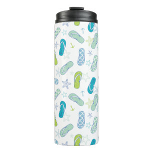 Flip Flop Pattern Thermal Tumbler