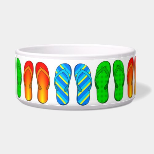 Flip Flop Pet Bowl