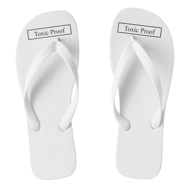 flip flop sandal slippers toxic proof (Footbed)