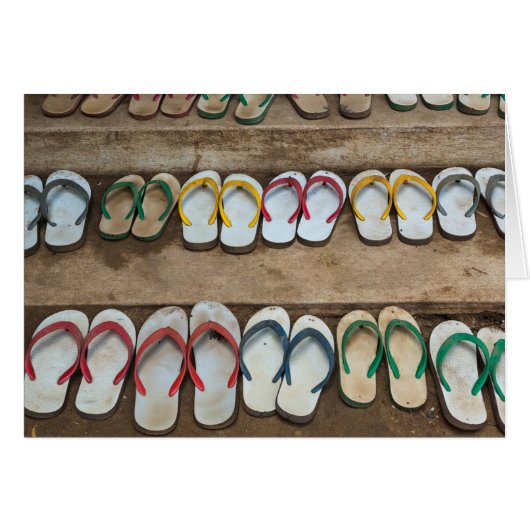 Flip Flop Sandles Cards (Front Horizontal)