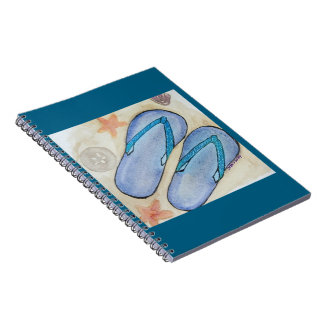Flip Flop Spiral Photo Notebook