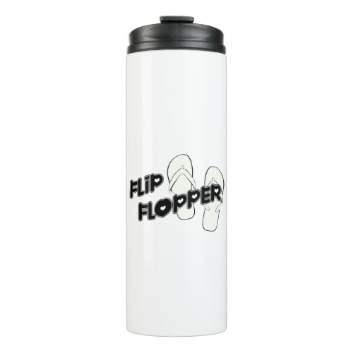 Flip Flopper Aluminum Water Bottle