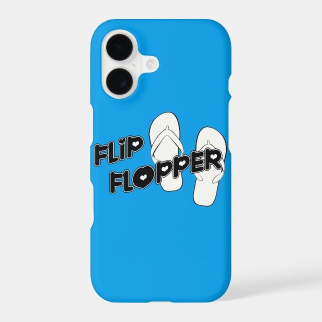Flip Flopper Iphone Case (Back)