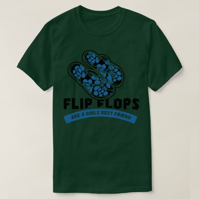 Flip Flops 2 T-Shirt (Design Front)