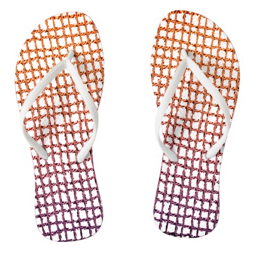 Flip Flops Beige Net