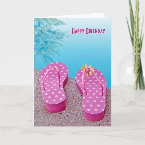 Flip_Flops Birthday  Card