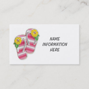 FLIP FLOPS BUSINESS CARD