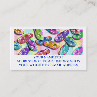 FLIP FLOPS Business Cards