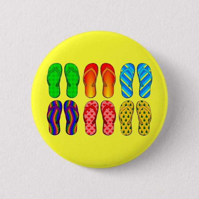 Flip Flops Button (Front)