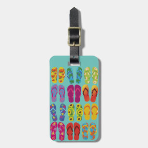 Flip Flops by the Dozen Luggage Tag