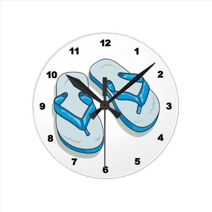 Flip Flops Clock