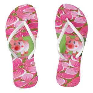 Flip Flops Floral