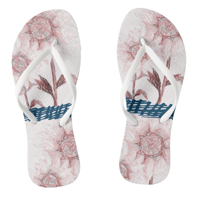 Flip Flops Floral (Footbed)