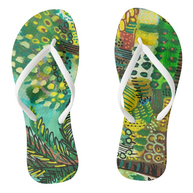 Flip flops for summer holidays (Footbed)