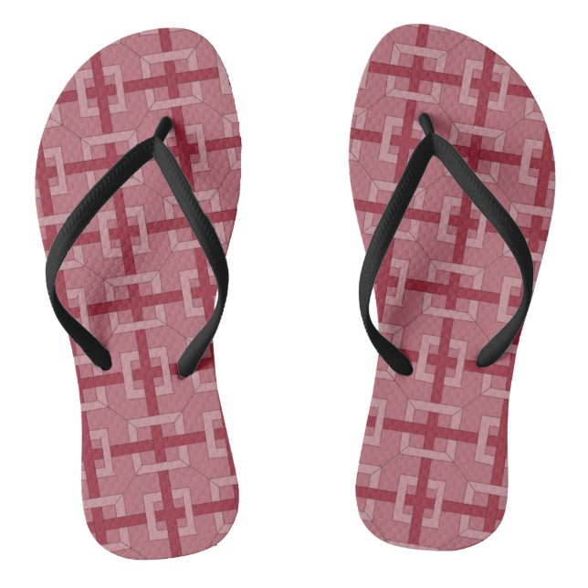Flip Flops - Interwoven Squares (Footbed)