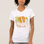 Flip Flops Jamaica Bride T-Shirt