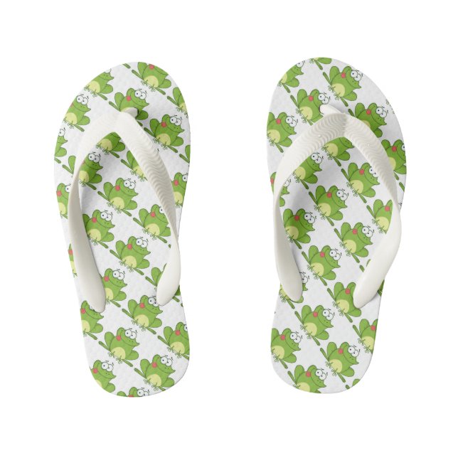Flip Flops, Kids/Frogs Kid's Flip Flops (Footbed)
