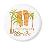 Flip Flops Martinique Bride Magnet