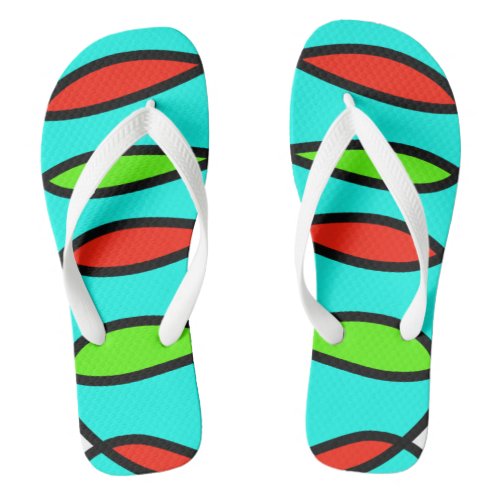 Flip Flops Multi_Colour  Pattern