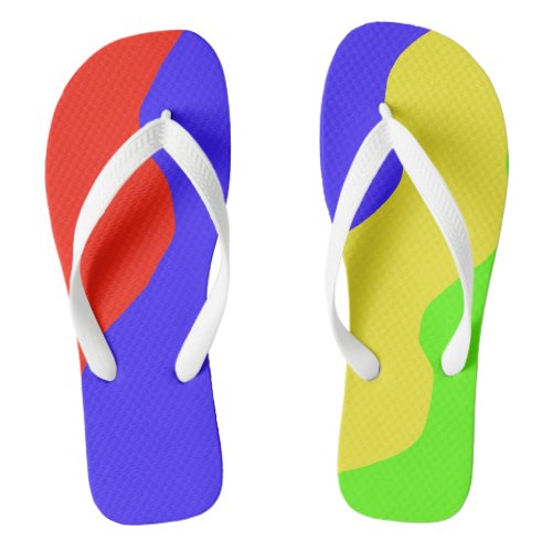 Flip Flops Multi_Colour Pattern