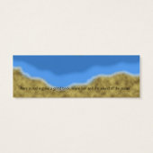 Flip Flops Ocean Bookmark (Back)
