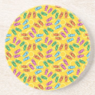 Flip flops on a beach drink coaster Flip flops on a beach drink coaster