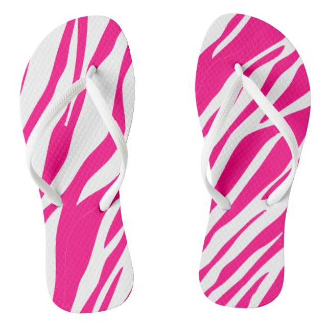 Flip Flops Pink Leopard (Footbed)