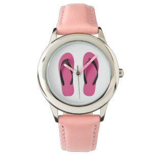 Flip Flops Pink Watch