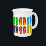 Flip Flops Pitcher<br><div class="desc"></div>