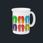 Flip Flops Pitcher<br><div class="desc"></div>