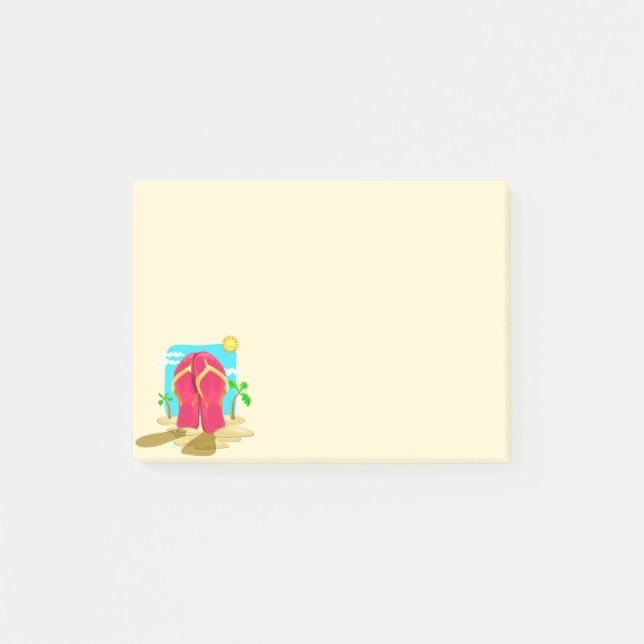 Flip Flops Post-it Notes (Front)